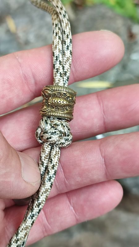 Бусина на темляк ,, Скорпіон,, латунь