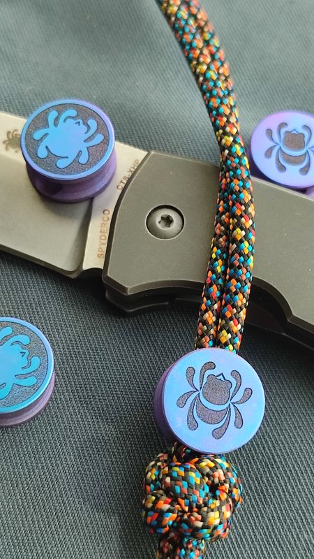 Намистина на темляк spyderco 15