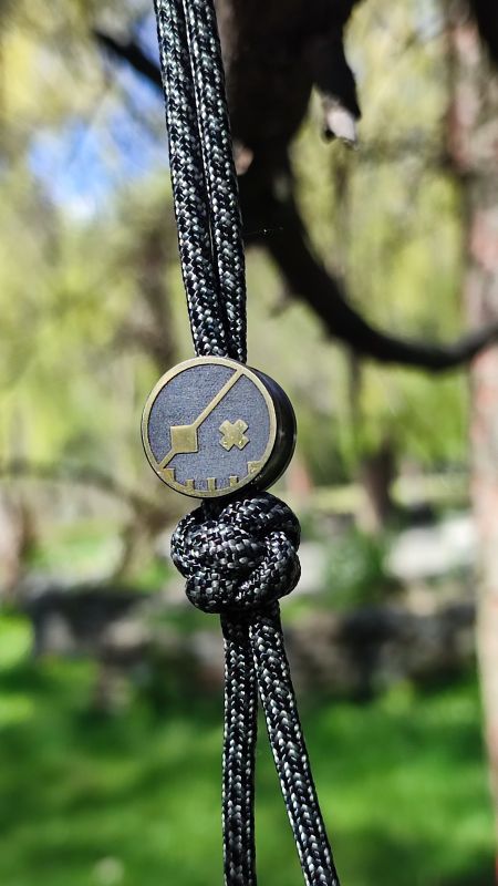 Намистина на темляк ,,Black Pirate Silver,,