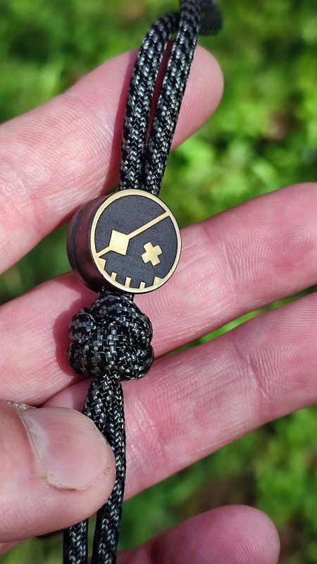 Намистина на темляк ,,Black Pirate Silver,,